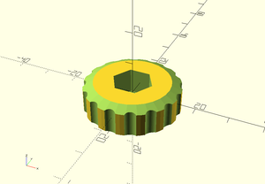 Bouton de réglage